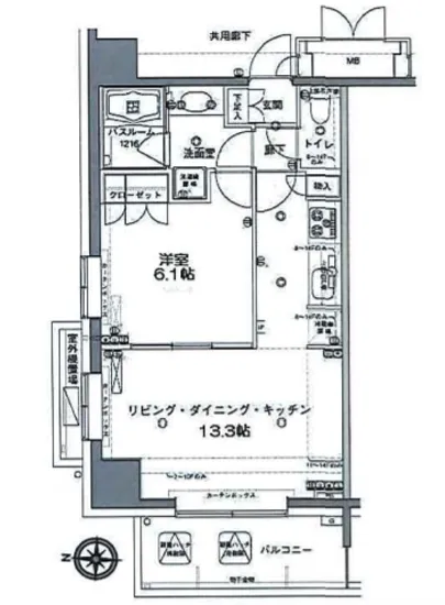 MFPRコート木場公園 611