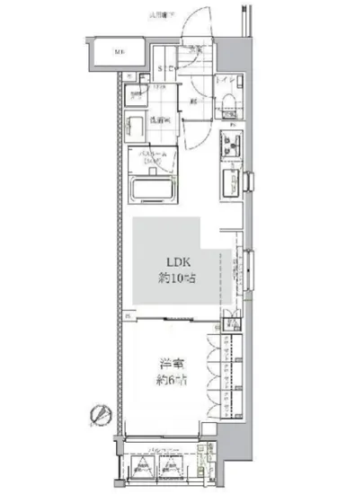 オープンレジデンシア日本橋横山町 5F