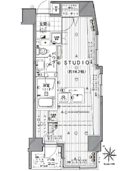 ラグジュアリーレジデンス新宿ソラーレ 802