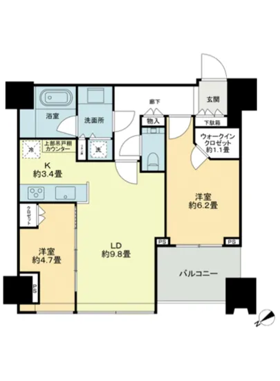 シティタワー麻布十番 603