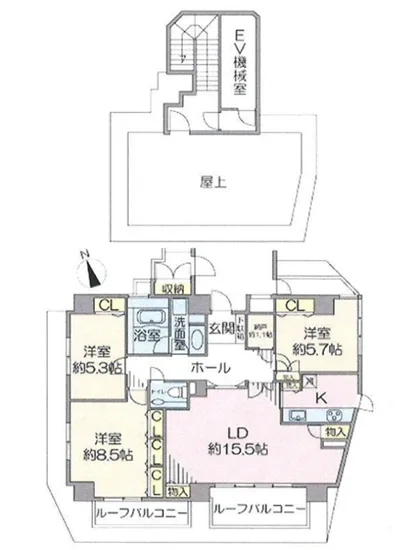 東急ドエルアルス恵比寿 10F