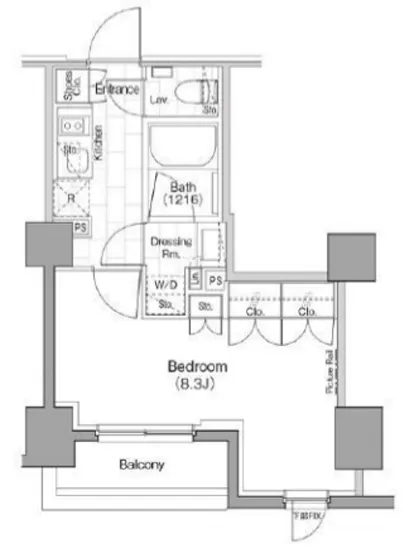 ザ・パークハビオ新宿 232