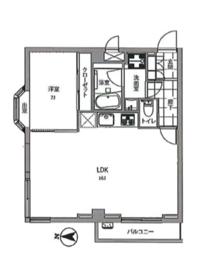 日興パレス南麻布 3F