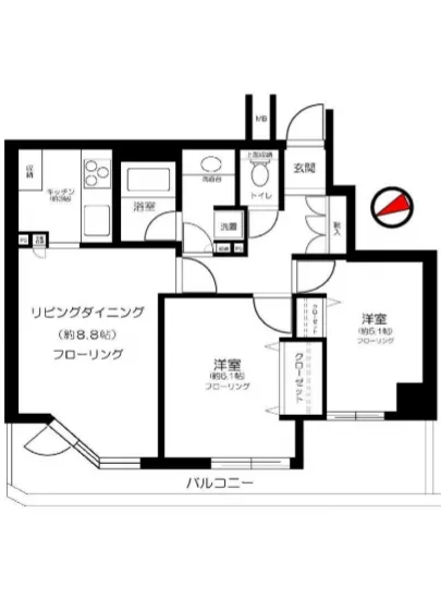 東急ドエルアルス目黒不動前 1405