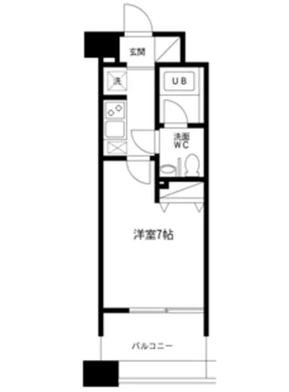 レジディア島津山 1306