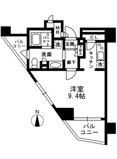 レジディア中落合 A-410