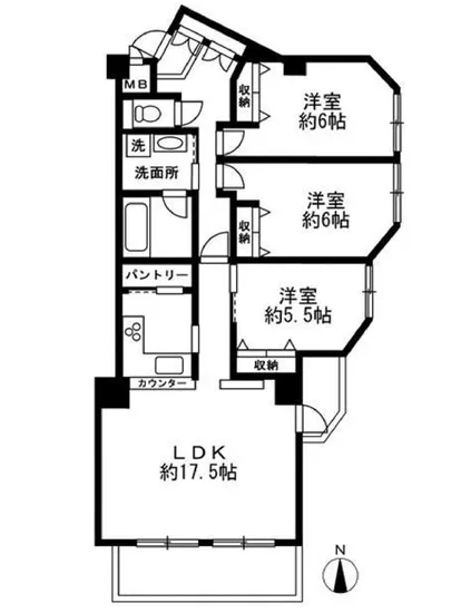 藤和白金台コープ 11F