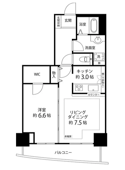 河田町ガーデン 1-2106