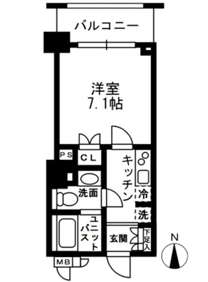 レジディア中落合 A-503