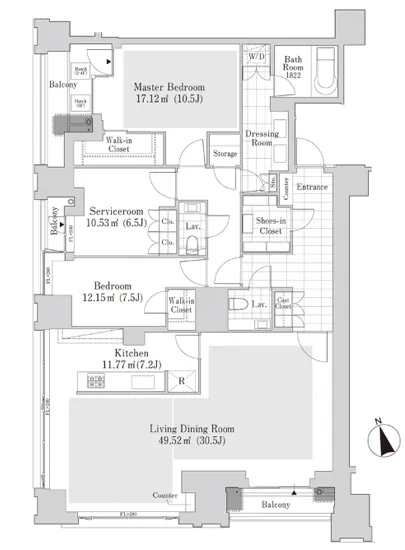 ラ・トゥール南麻布 C302