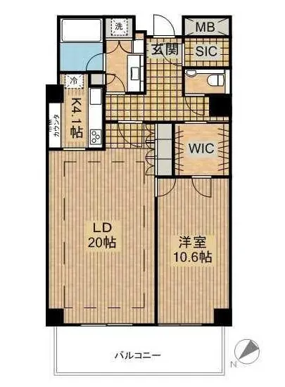 フォレセーヌ赤坂檜坂 2F