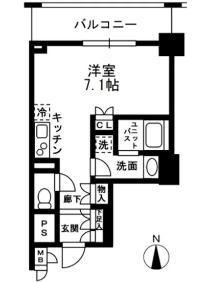 レジディア中落合 A-302