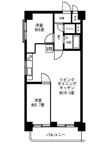 白金台グロリアハイツ 3階