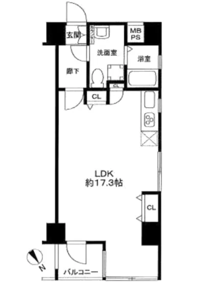 フォセット月島 401