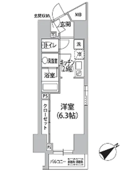 ロリエ銀座 1402