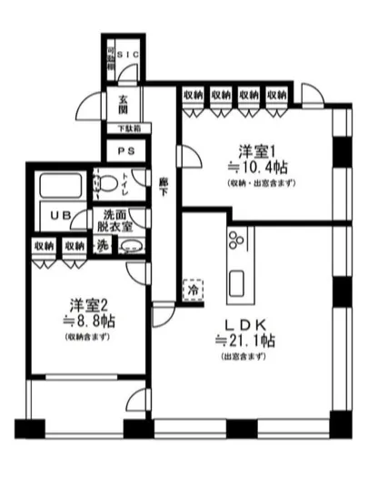 レジディアタワー麻布十番 1602