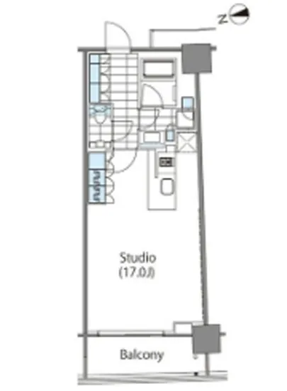 コンフォリア新宿イーストサイドタワー 1610