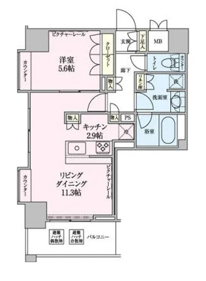 ザ・レジデンス赤坂檜町 1103