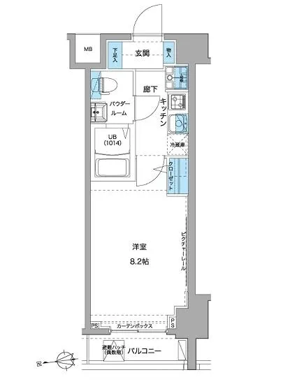 ジェノヴィア白金台グリーンヴェール 902