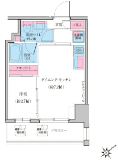 クレヴィアリグゼ雪が谷大塚 302