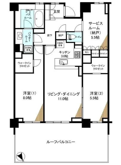 ガーデンヒルズ四ツ谷迎賓の森 6F