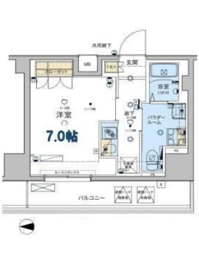 ジェノヴィア東日本橋駅前グリーンヴェール 606