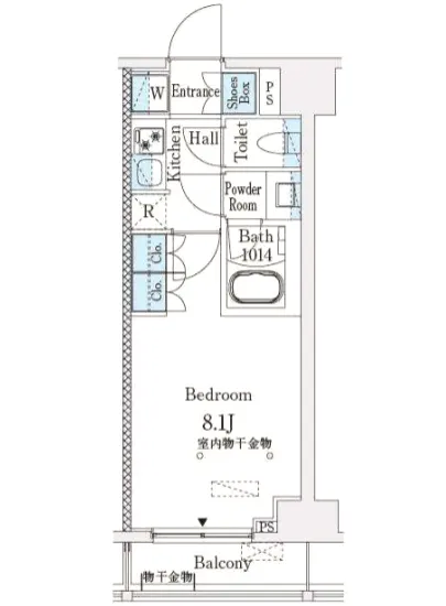 市谷仲之町ビューアパートメント 604