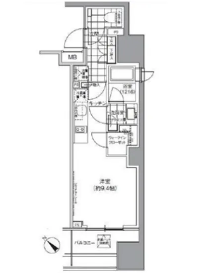 パークハビオ武蔵小山 305