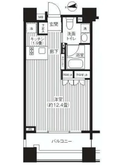 コスモグラシア芝大門 1001