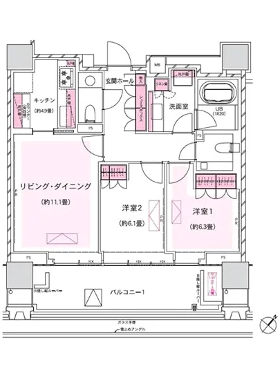 ザ・パークハウスグラン千鳥ヶ淵 502