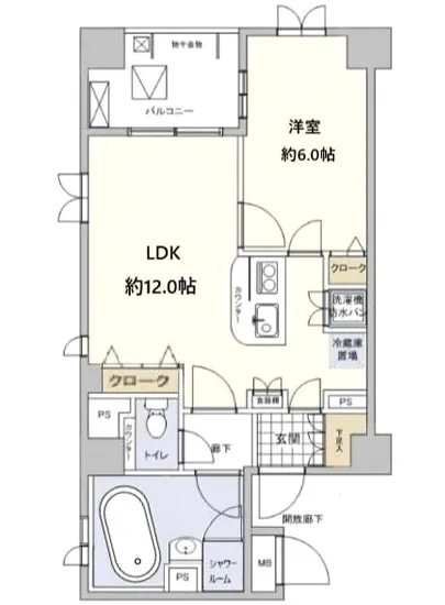 グランシティ日本橋水天宮 2F