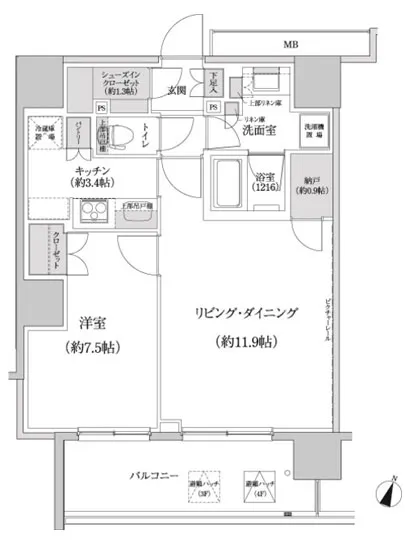 パークハビオ渋谷本町レジデンス 421