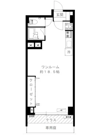 秀和第2材木町レジデンス 1F