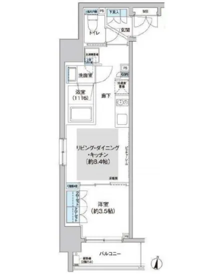 パークキューブ西新宿 305