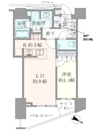 ブリリアザタワー東京八重洲アベニュー 705