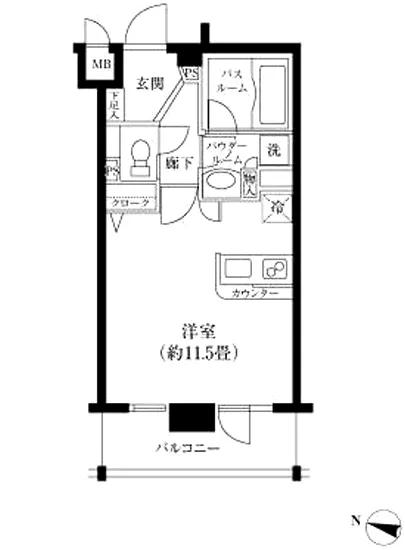 レジディア神田東 1202