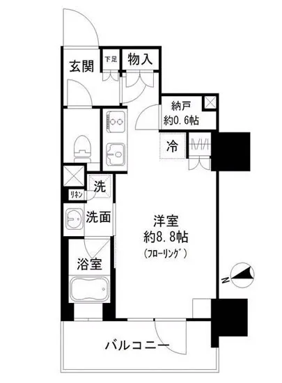 パークリュクス虎ノ門 1303