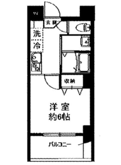 ニューリバー新宿 601