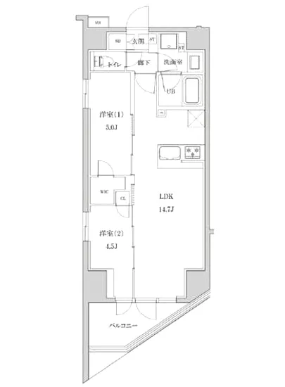 ルクレ東日本橋駅前 201