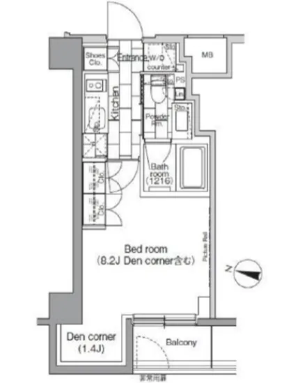 パークハビオ日本橋蛎殻町 502