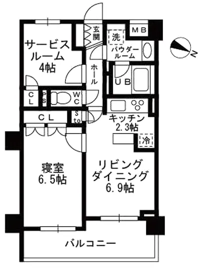 シャンピアグランデ深沢 414