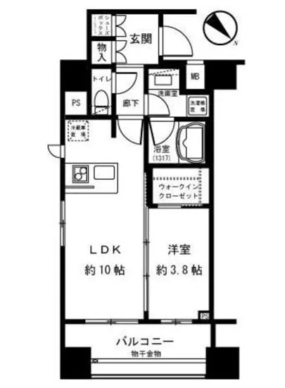 シティインデックス西五反田 1304