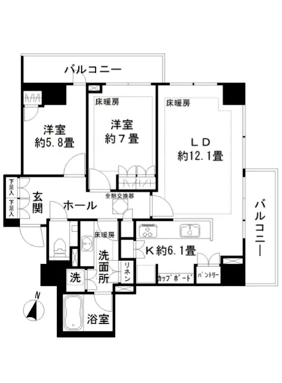 ブランズ六番町 201