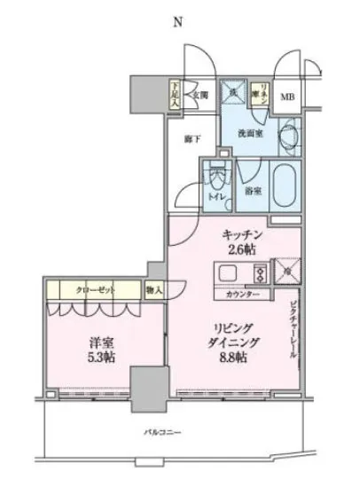 ザ・レジデンス赤坂檜町 1102