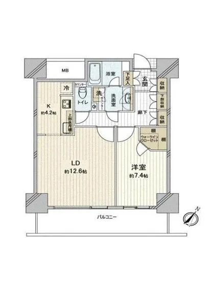 カテリーナ三田タワースイート　ウエストアーク 26F