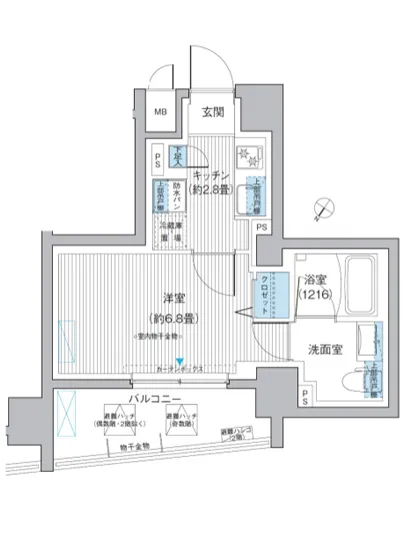 ルヴェール日本橋小伝馬町 301