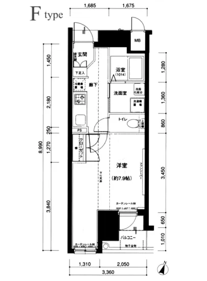 メインステージカテリーナ恵比寿駅前 604