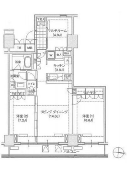 ブリリアイスト東雲キャナルコート 329