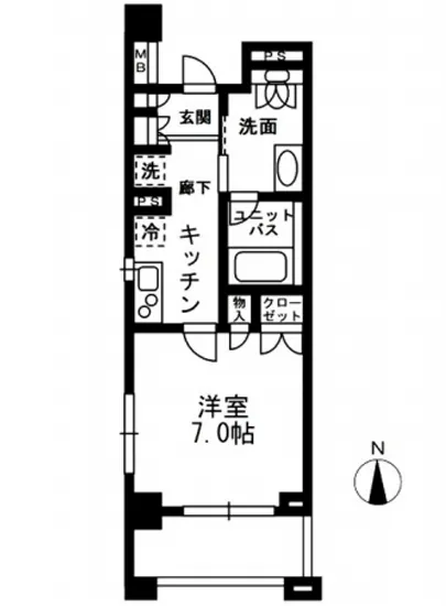 レジディア中落合 C-606