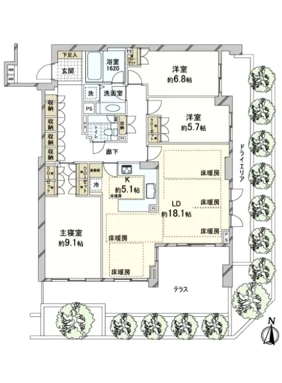 イトーピア西原イデア 1F